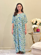 Load image into Gallery viewer, Blue Harmony Caftan
